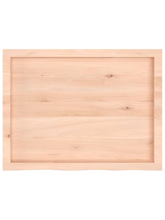 Vannasistabas virsma, 80x60x(2-6) cm , neapstrādāts masīvkoks