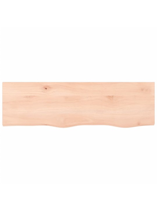 Vannasistabas virsma, 100x30x2 cm , neapstrādāts masīvkoks