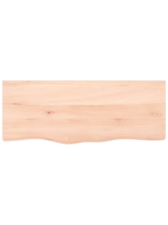 Vannasistabas virsma, 100x40x2 cm, neapstrādāts masīvkoks