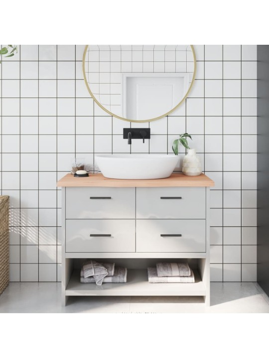 Vannasistabas virsma, 100x40x(2-4) cm, neapstrādāts masīvkoks