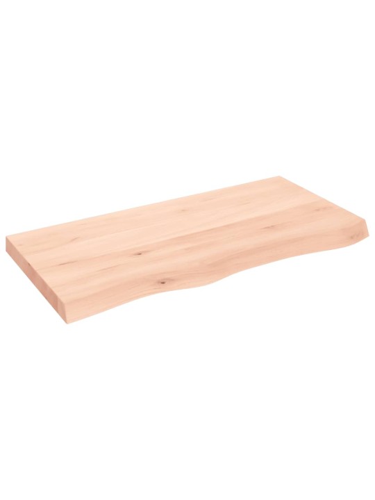 Vannasistabas virsma, 100x50x(2-6) cm , neapstrādāts masīvkoks