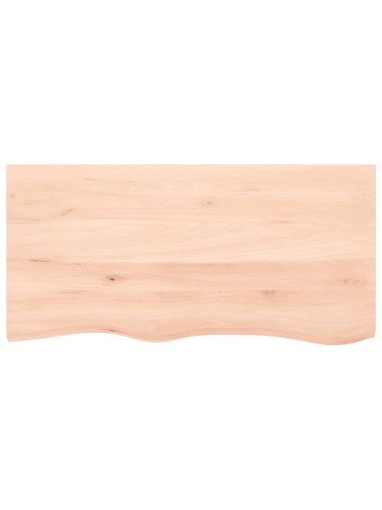 Vannasistabas virsma, 100x50x(2-6) cm , neapstrādāts masīvkoks
