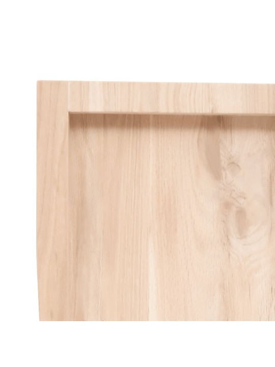 Vannasistabas virsma, 100x50x(2-6) cm , neapstrādāts masīvkoks