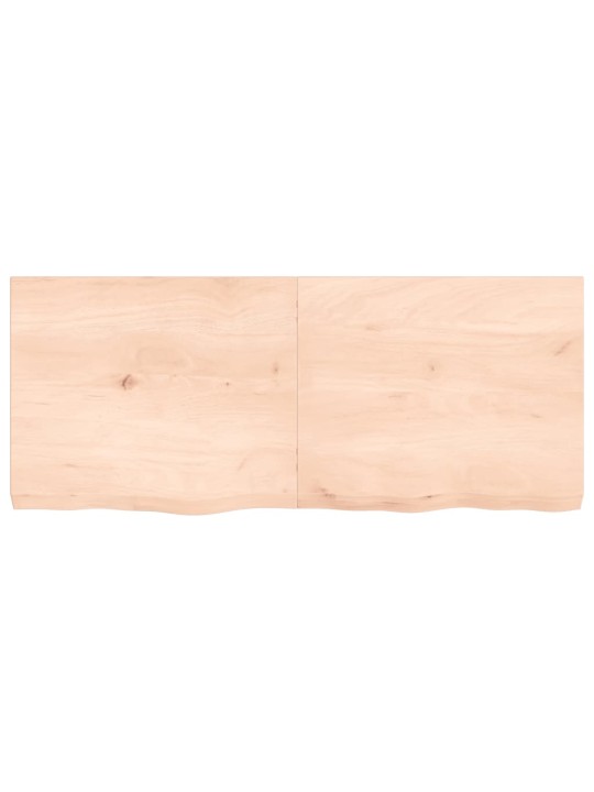Vannasistabas virsma, 120x50x(2-6) cm , neapstrādāts masīvkoks