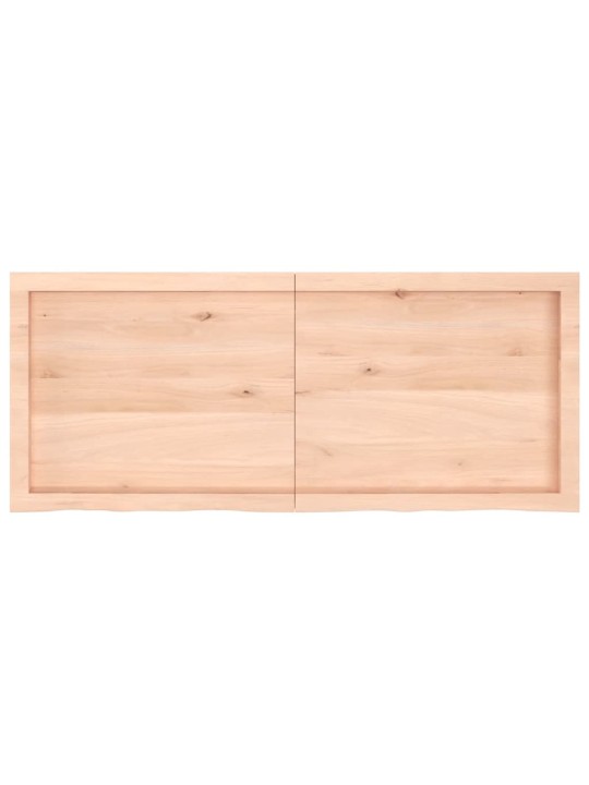Vannasistabas virsma, 120x50x(2-6) cm , neapstrādāts masīvkoks