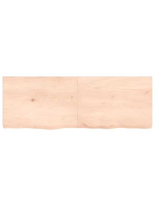 Vannasistabas virsma, 140x50x(2-6) cm , neapstrādāts masīvkoks