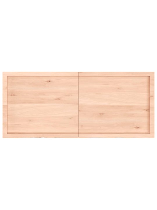 Vannasistabas virsma, 140x60x(2-6) cm , neapstrādāts masīvkoks