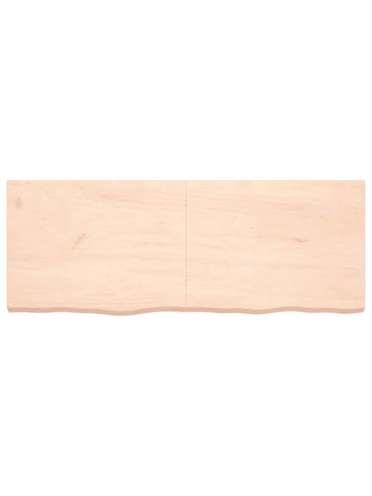 Vannasistabas virsma, 160x60x(2-6) cm, neapstrādāts masīvkoks