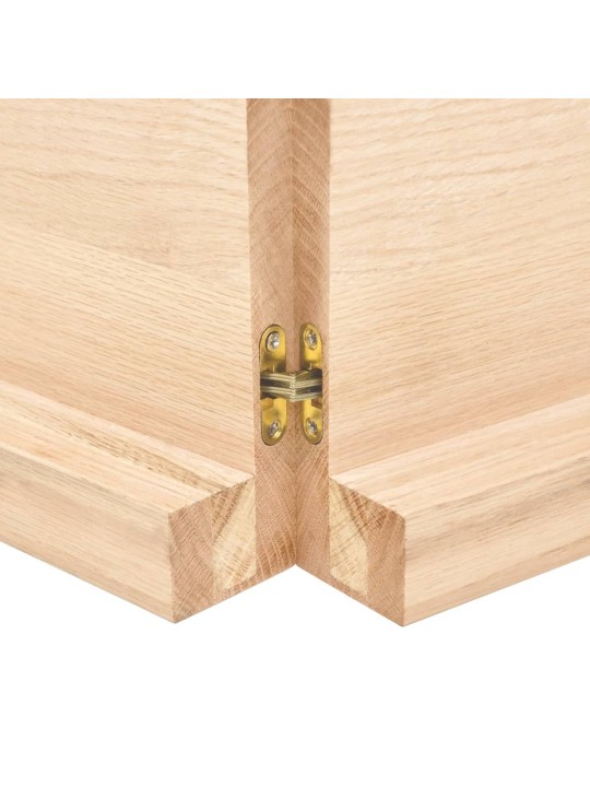 Vannasistabas virsma, 220x50x(2-6) cm , neapstrādāts masīvkoks