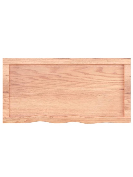 Vannasistabas letes virsma, 80x40x(2-4)cm, apstrādāts masīvkoks