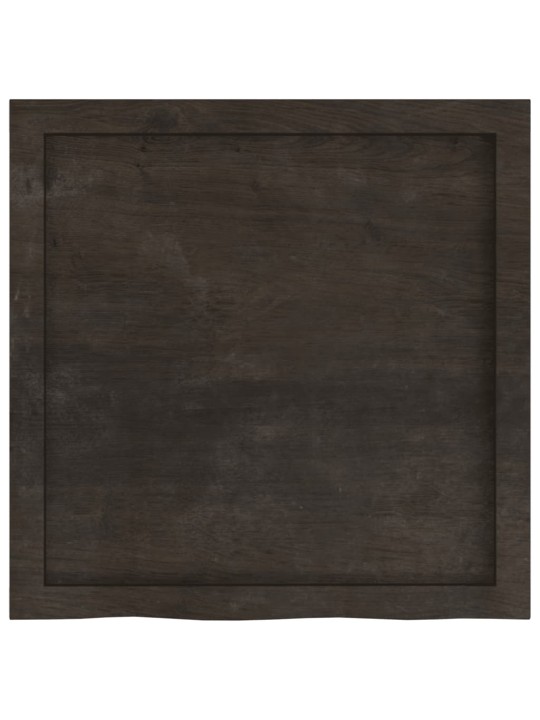 Vannasistabas virsma, tumši brūna, 60x60x(2-6)cm, masīvkoks