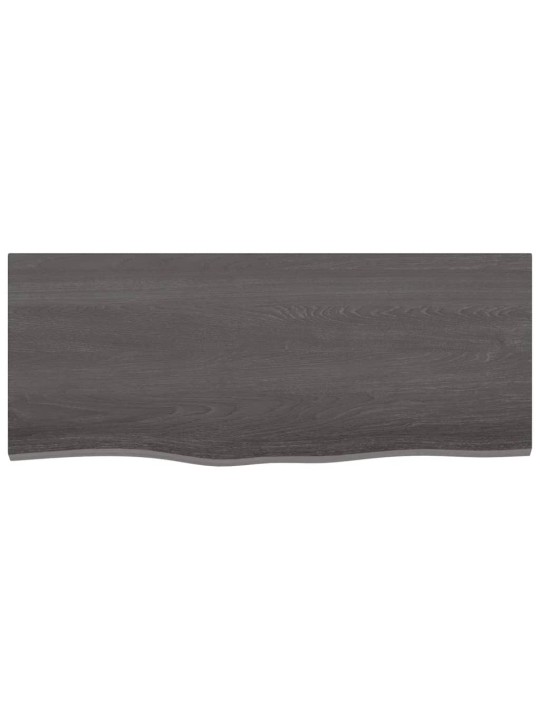 Vannasistabas virsma, tumši brūna, 100x40x2 cm, masīvkoks