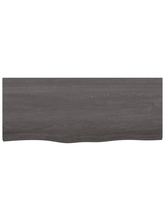 Vannasistabas virsma, tumši brūna, 100x40x(2-4) cm, masīvkoks