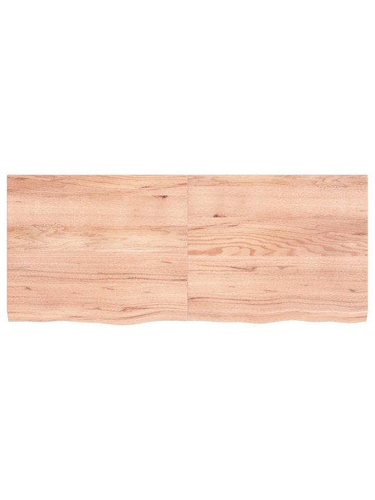 Galda virsma, gaiši brūna, 120x50x(2-4) cm, ozola masīvkoks