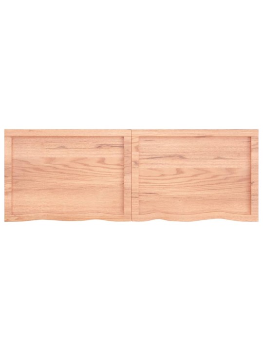 Galda virsma, gaiši brūna, 140x50x(2-4) cm, ozola masīvkoks