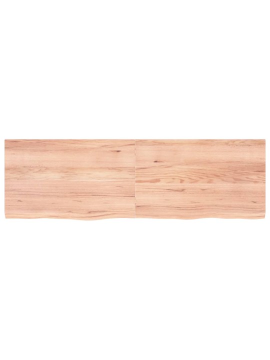 Galda virsma, gaiši brūna, 160x50x(2-4) cm, ozola masīvkoks