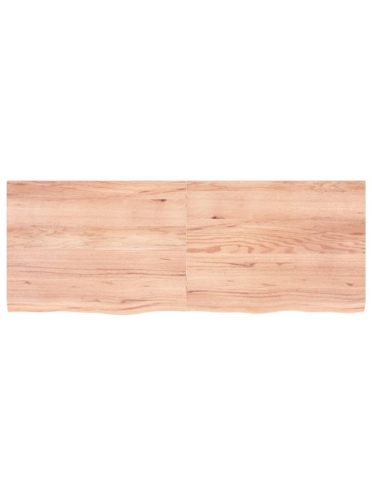 Galda virsma, gaiši brūna, 160x60x(2-4) cm, ozola masīvkoks
