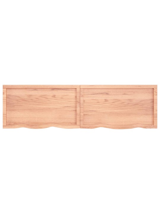 Galda virsma, gaiši brūna, 180x50x(2-4) cm, ozola masīvkoks