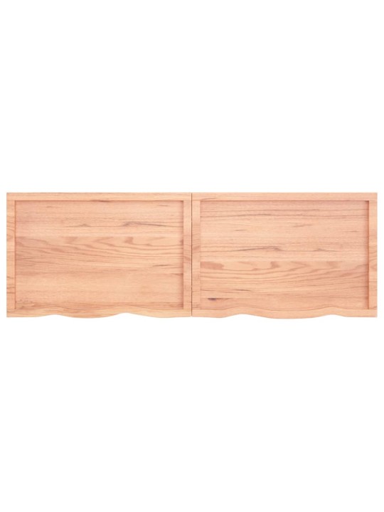 Galda virsma, gaiši brūna, 180x60x(2-4) cm, ozola masīvkoks