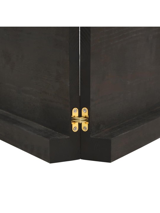 Galda virsma, tumši brūna, 160x50x(2-6) cm, ozola masīvkoks