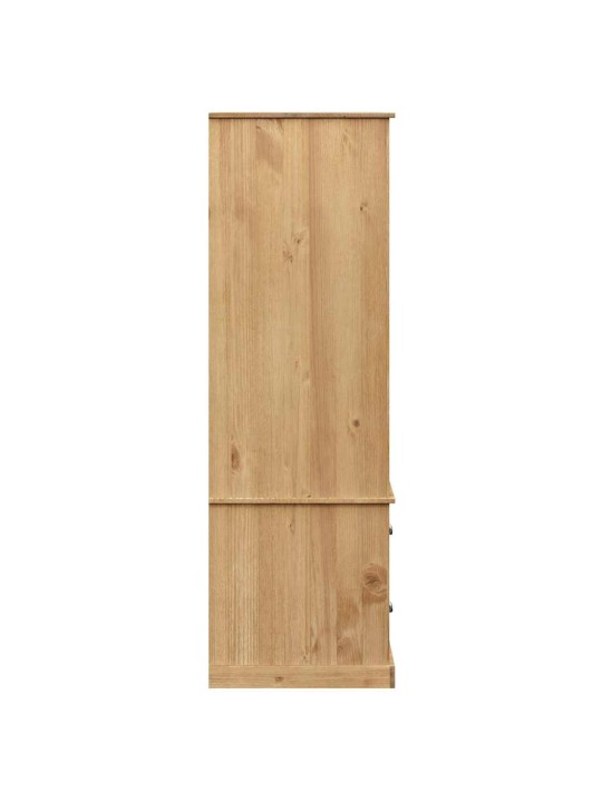 Skapis vigo, 90x55x170 cm, priedes masīvkoks