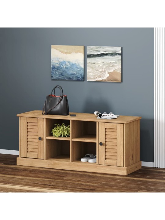 Apavu skapis vigo, 106x35x45 cm, priedes masīvkoks