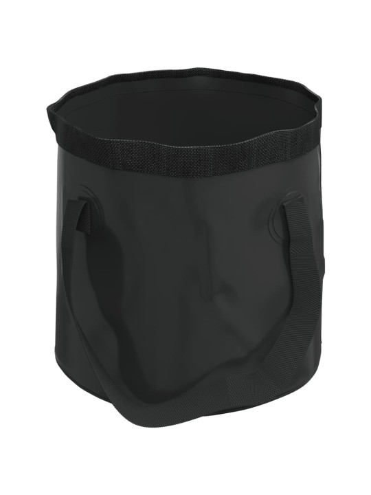 Saliekami spaiņi, 2 gab., melni, 20 l, pvc