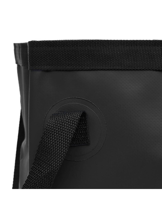 Saliekami spaiņi, 2 gab., melni, 20 l, pvc