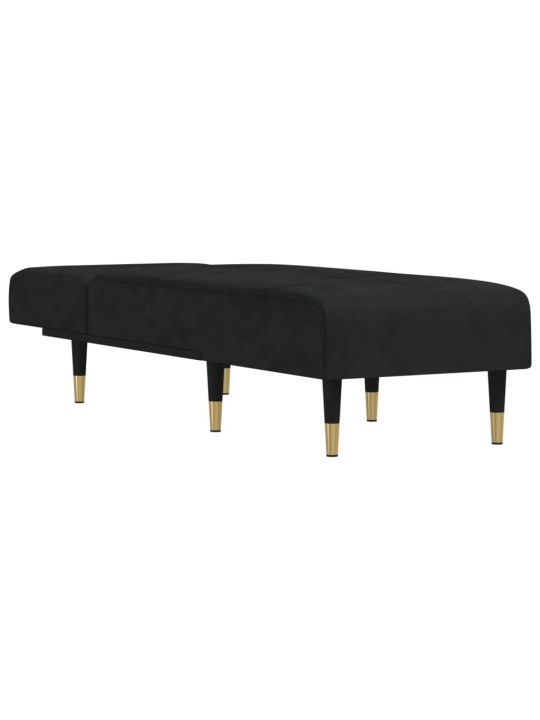 Atpūtas zvilnis, melns samts