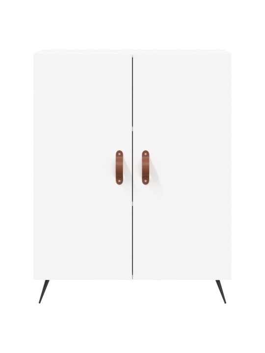 Kumode, balta, 69,5x34x90 cm, inženierijas koks
