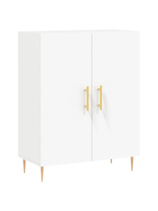 Kumode, balta, 69,5x34x90 cm, inženierijas koks