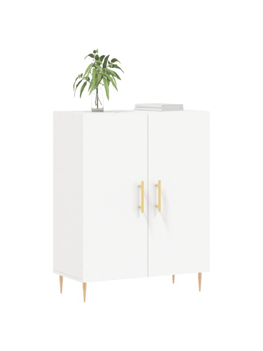 Kumode, balta, 69,5x34x90 cm, inženierijas koks