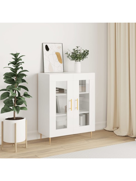 Kumode, balta, 69,5x34x90 cm, inženierijas koks