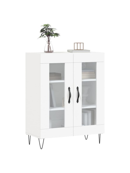 Kumode, balta, 69,5x34x90 cm, inženierijas koks