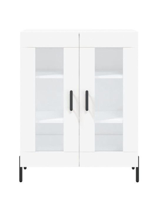 Kumode, balta, 69,5x34x90 cm, inženierijas koks