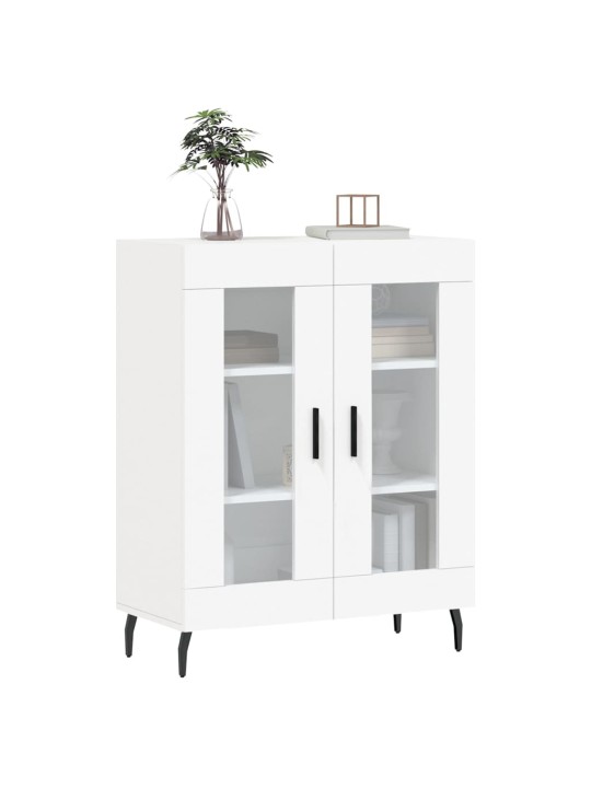 Kumode, balta, 69,5x34x90 cm, inženierijas koks