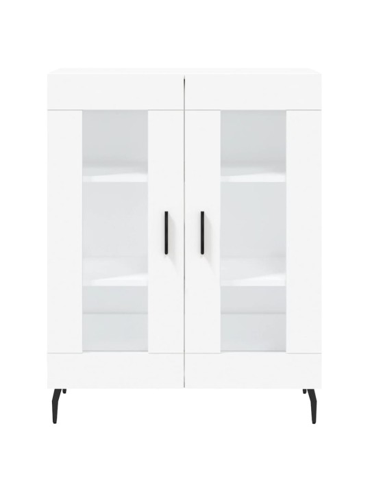 Kumode, balta, 69,5x34x90 cm, inženierijas koks