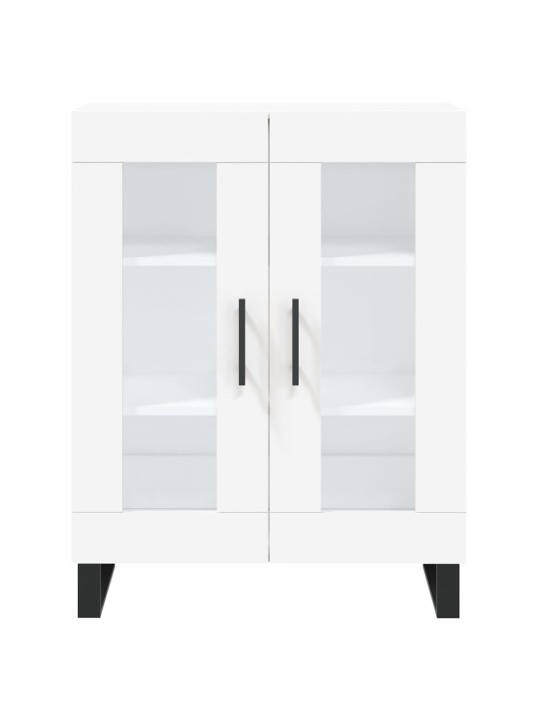 Kumode, balta, 69,5x34x90 cm, inženierijas koks
