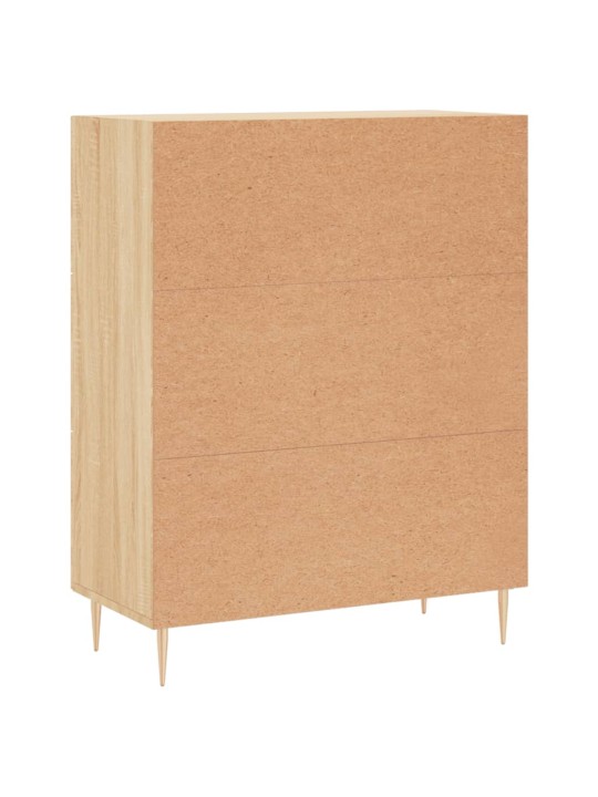 Kumode, ozolkoka krāsa, 69,5x34x90 cm, inženierijas koks