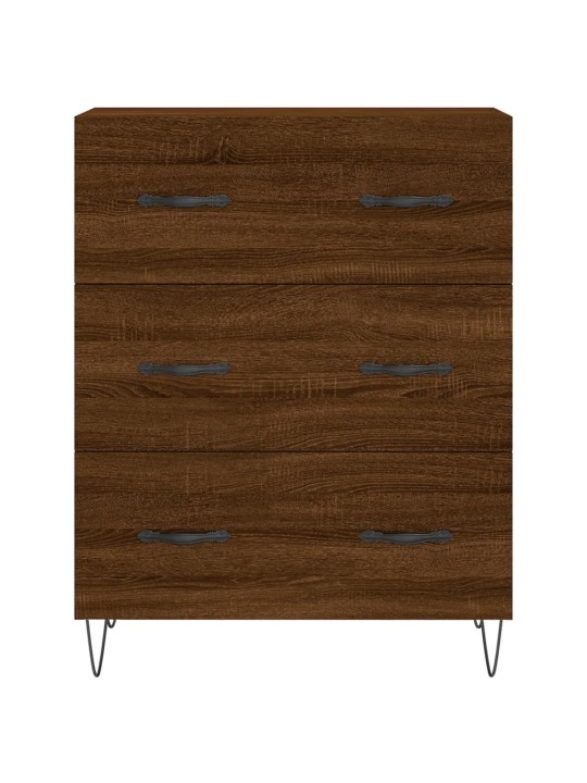Kumode, ozolkoka krāsa, 69,5x34x90 cm, inženierijas koks