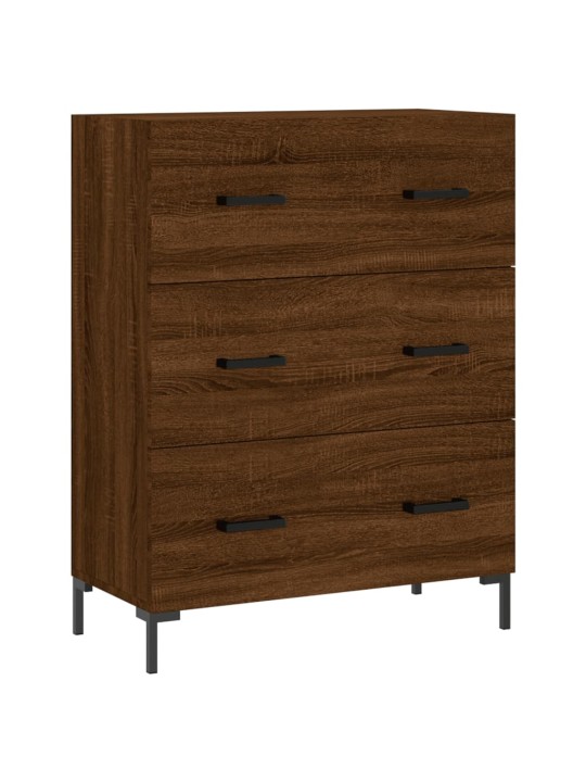 Kumode, ozolkoka krāsa, 69,5x34x90 cm, inženierijas koks