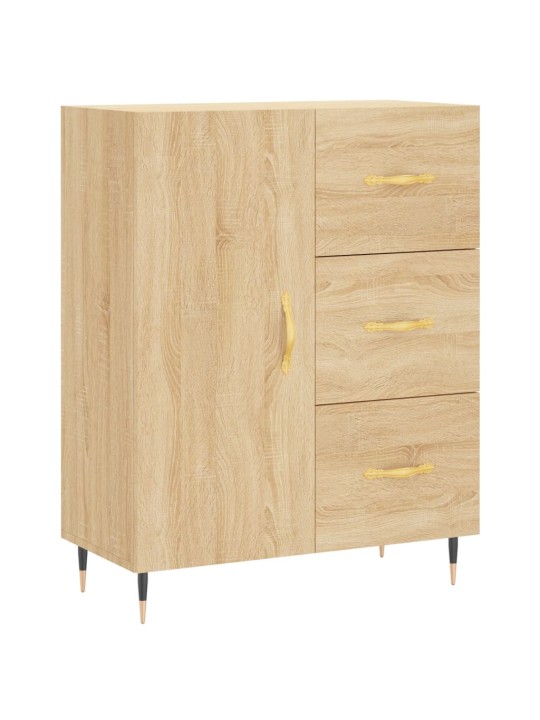Kumode, ozolkoka krāsa, 69,5x34x90 cm, inženierijas koks