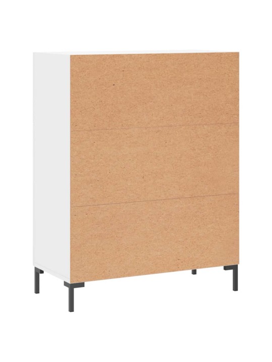 Kumode, balta, 69,5x34x90 cm, inženierijas koks