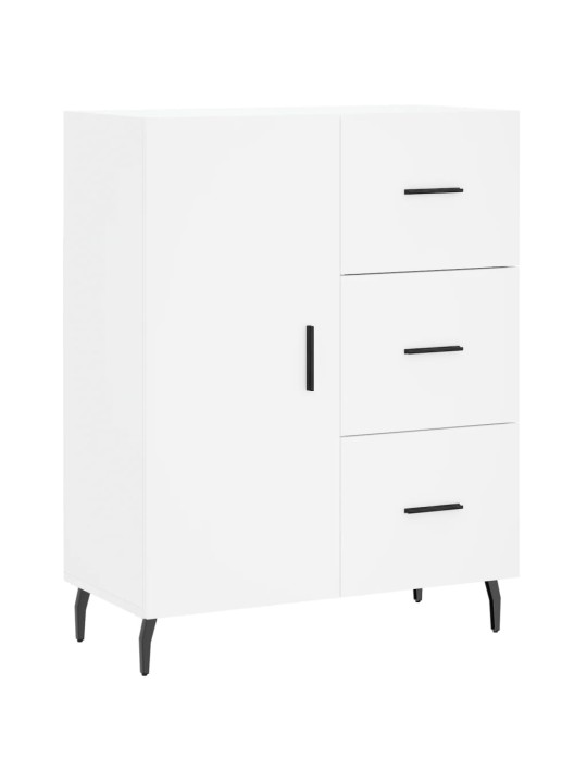 Kumode, balta, 69,5x34x90 cm, inženierijas koks