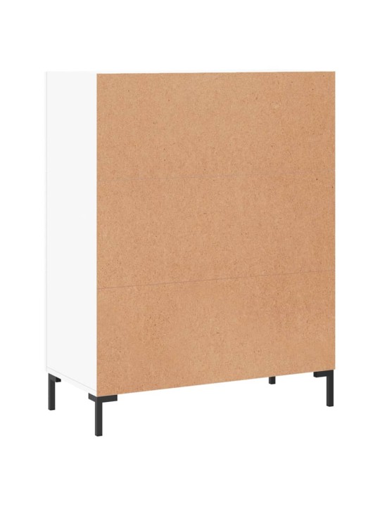 Kumode, balta, 69,5x34x90 cm, inženierijas koks