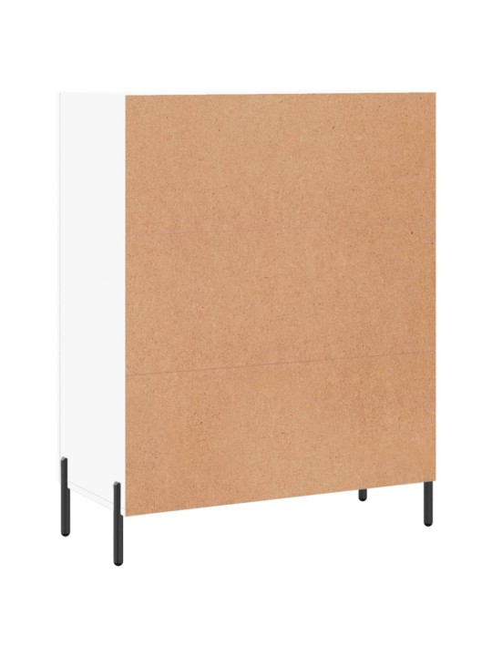 Kumode, balta, 69,5x34x90 cm, inženierijas koks