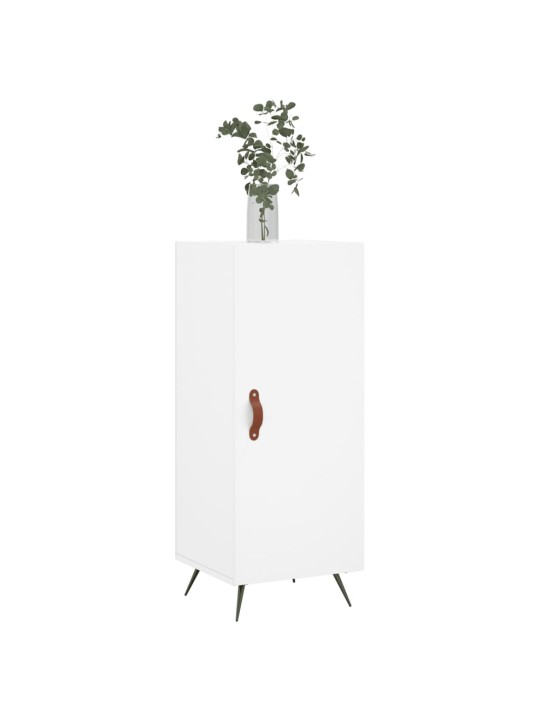 Kumode, balta, 34,5x34x90 cm, inženierijas koks
