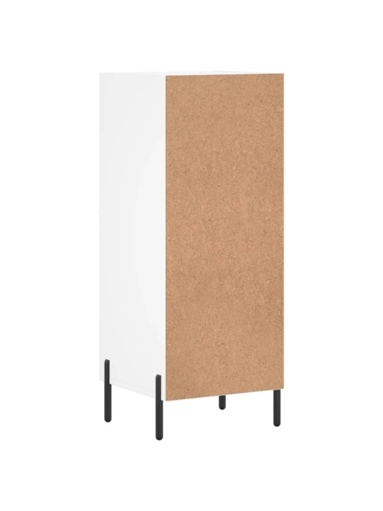 Kumode, balta, 34,5x34x90 cm, inženierijas koks