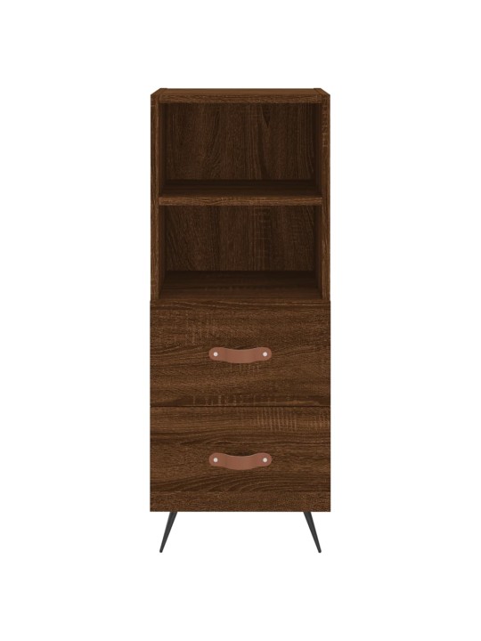 Kumode, ozolkoka krāsa, 34,5x34x90 cm, inženierijas koks