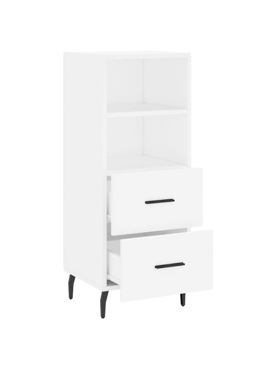 Kumode, balta, 34,5x34x90 cm, inženierijas koks